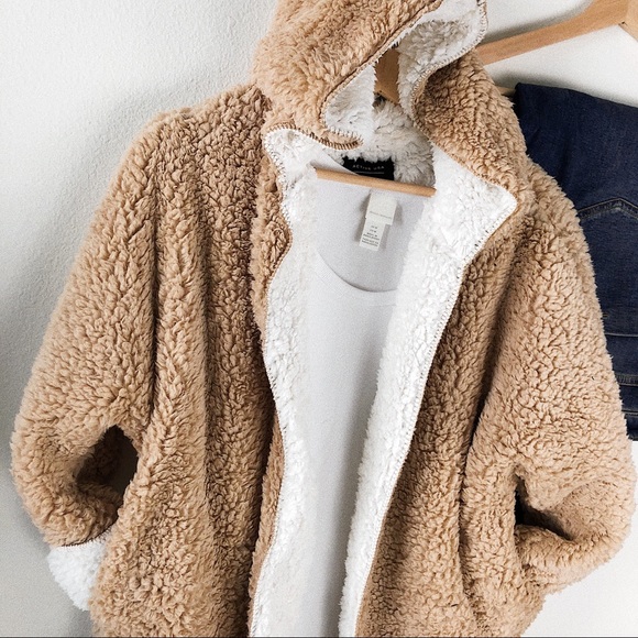 REVERSIBLE TEDDY JACKET - Picture 6 of 6